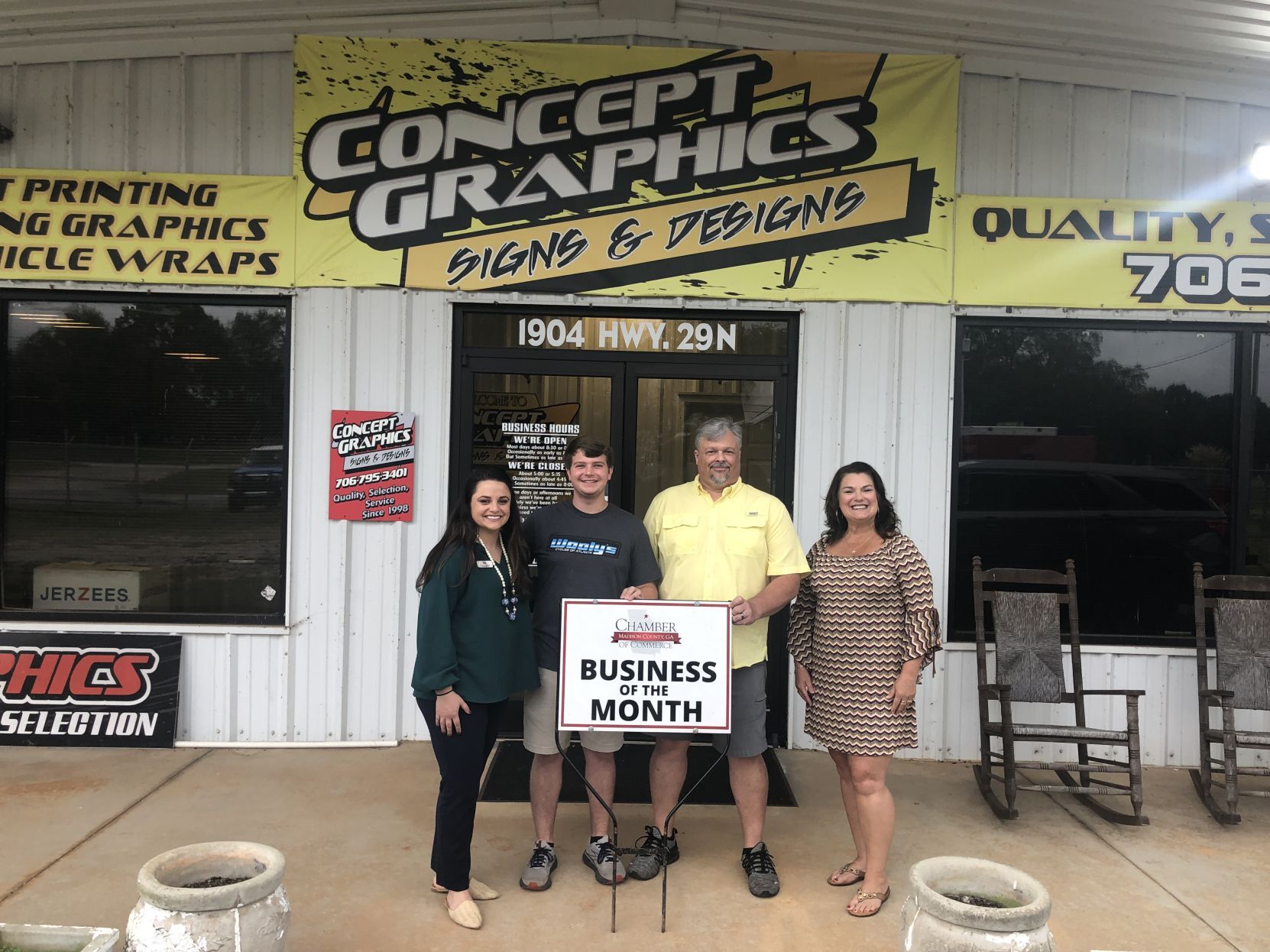Concept Graphics is the Chamber's 'Business of the Month'
